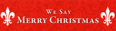 We Say Merry Christmas